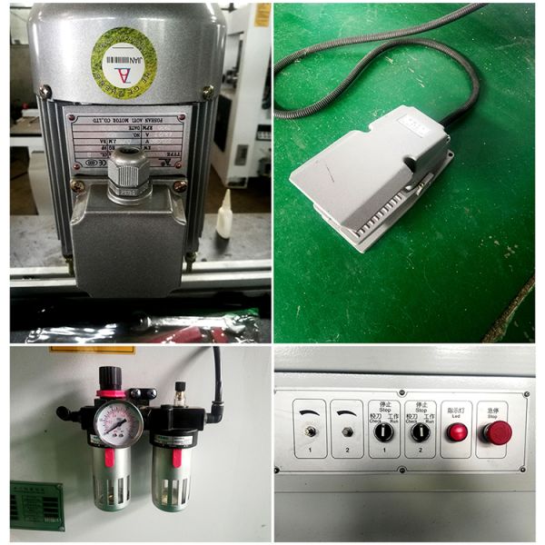 Max. Drilling Diameter 50mm Cabinet Double Two Heads Wooden Door Hinge Boring Machine