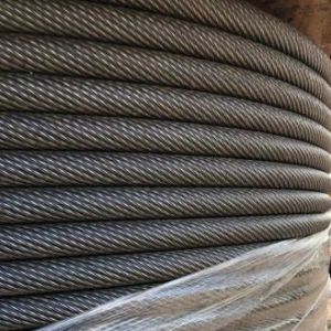 6x19S IWR Galvanized Stainless Steel Wire Rope for Drilling Hoisting Tolerance