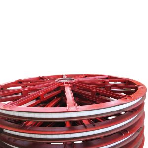 Mine Hoist 6000mm Dia Wire Rope Sheave Wheel