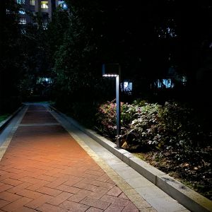 Garden Outdoor Solar Post Lights Cuboid 5V 1.5W High Brightness