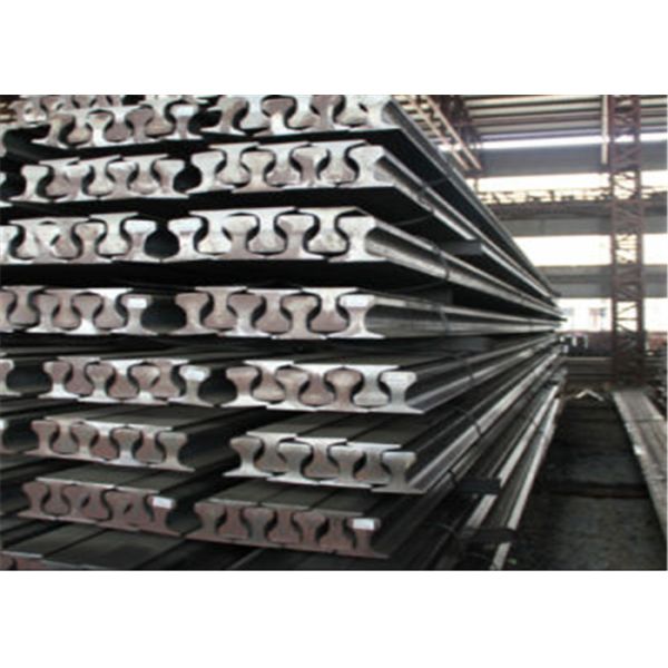 High Tensile Strength Train Track Steel , Base Dimension 79.37mm Railway Track Material