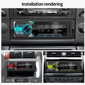 GRANDnavi Single Din Multifunction MP3 Car Player AUX Car Radio USB Car Stereo