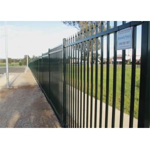 Concrete Wall Fencing/ Curved Picket Fencing