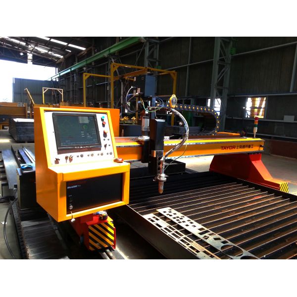 Buy CNC Plasma Cutting Table with High Precision Rack And Pinion Transmission System, AC220V/380V Power Supply, Working Humidity 5%-95%RH at wholesale prices