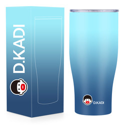 Stainless Steel Vacuum Tumbler Travel Mugs With Straw