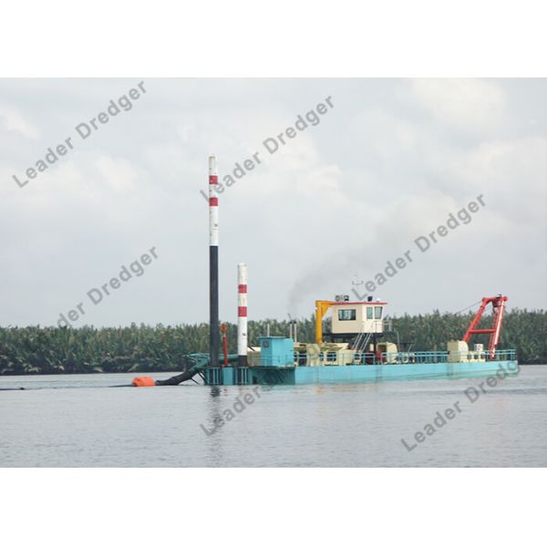 Buy Custom 900m3/H Lake Dredger Ship With Hydraulic Control System at wholesale prices