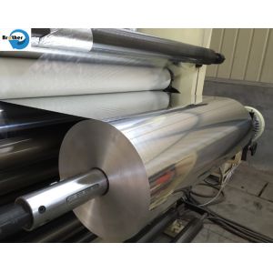 Silver Metallized BOPP/CPP/Pet Film Aluminum Foil for Food Packing Candy Twist