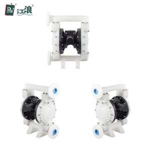 1-1/2 Inch Plastic Diaphragm Pump For Water Dirty Santoprene Membrane