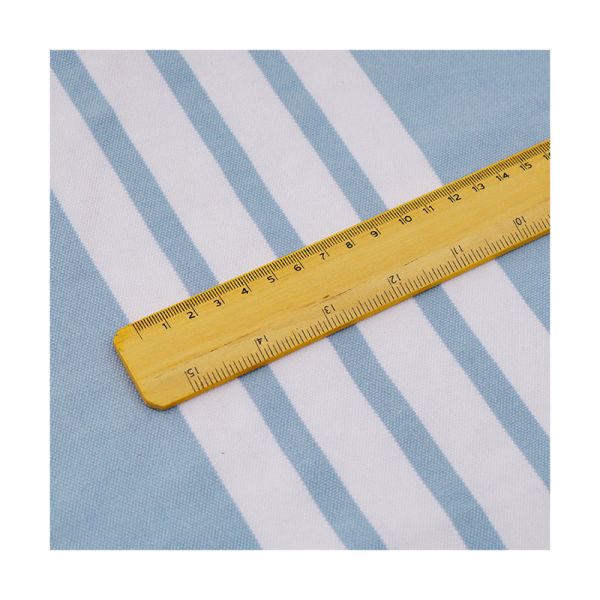 Sweat Absorbing Knitted Pique Fabric , 225cm Tight Woven Striped Knitted Fabric