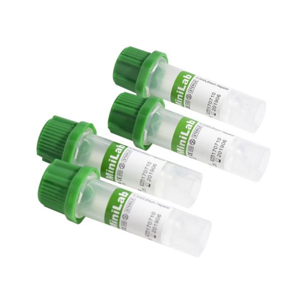 Buy Disposable Medical Micro Blood Collection Tube 0.5ml ISO13485 8x45mm at wholesale prices