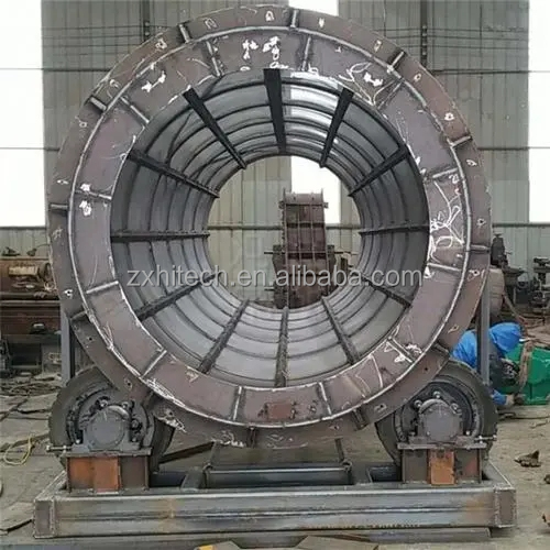 Rubber Trommel Screen Of Discharge Ends Of AG Mills SAG Mills And Ball Mills For Classification Of Material