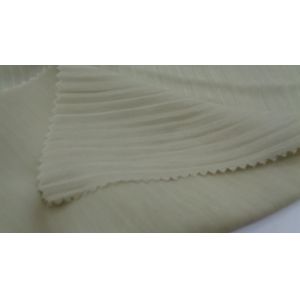 Crepe Soft Breathable Dyed Stripe Chiffon Blouse Fabric 100% Polyester 108G