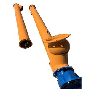 Quality Large Spiral Shaft Auger Conveyor Customized Screw Conveying System for sale