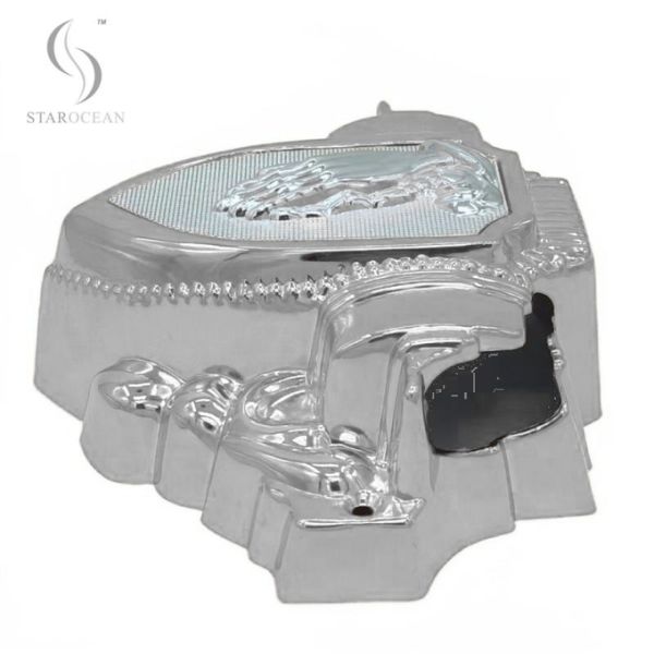 High Quality Plastic Silver Coffin Corner Funeral Decoration Supplies Wholesale 20#S