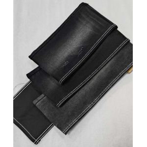 Heavy weight 11.5oz Black 3/1 right twill with full width 180cm Denim fabric