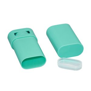 15g 20g Twist Up Tube PP Oval Deodorant Stick Containers