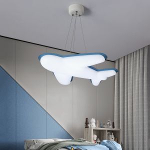 Modern LED Children's Room Ceiling Light Bedroom Home Kids Baby Boys Airplane
