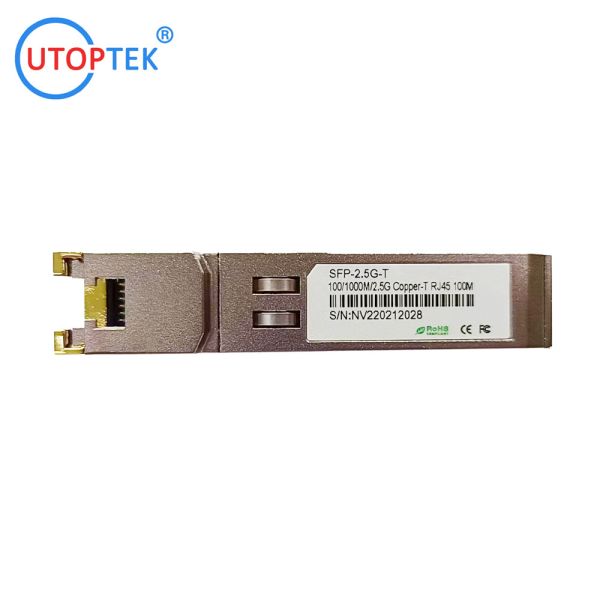 SFP-2.5G-T Copper RJ45 2.5G SFP modules 100m best price made in china compatible cisco GLC-T
