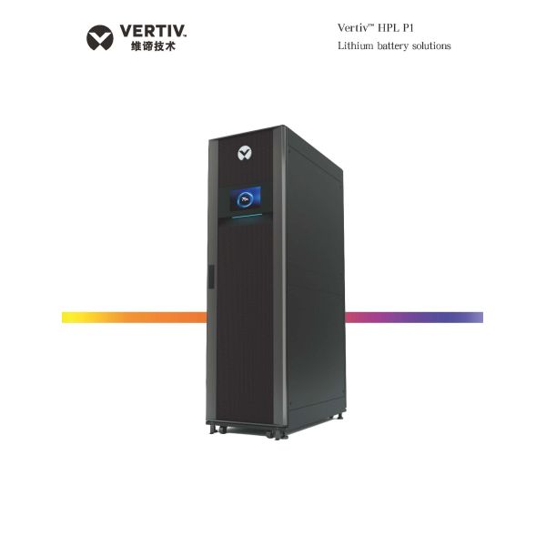 Battery Solution Vertiv HPL P1 Lithium Battery MAX 512V for IDC and Industrial Center