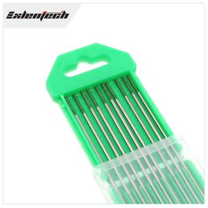 Quality Green Head TIG Welding Tungsten Electrodes Long Service Life OEM for sale