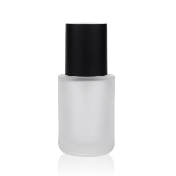 Buy 1oz Airless Liquid Foundation Bottles 30ml With Plastic Cap Pump at wholesale prices