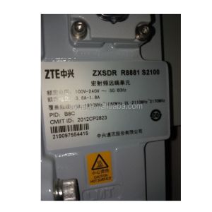 Quality ZTE R8881 S2100 GSM/UMTS BBU ZTE ZXSDR R8881 S8000 S9000 RRU WCDMA TD-SCDMA TD-LED LTE DPC-R OLPB RIK 2T2R for sale