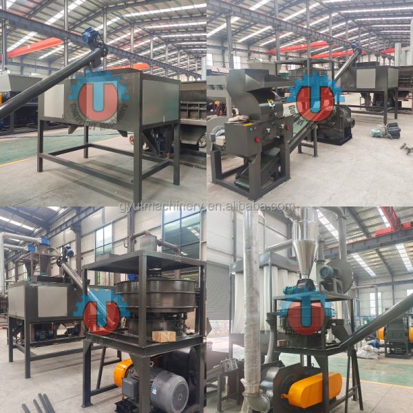 Aluminium Scrap Plastic PVC Aluminum Recycling Machine with High Frequency Technology
