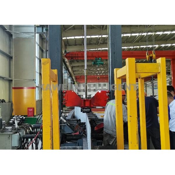 Buy Automatic H Beam Assembling Machine With Mechanical Arm at wholesale prices