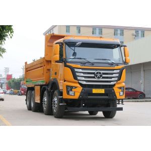 Second Hand Dump Truck In Africa DAYUN N8V 8*4 Drive Mode 350hp Used Constructio