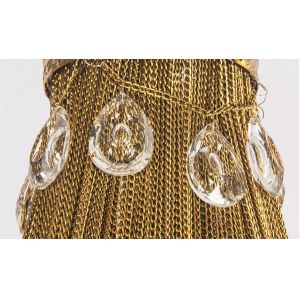 Crystal Hanging chain pendant light chandelier Lamp Fixtures (WH-CC-18)