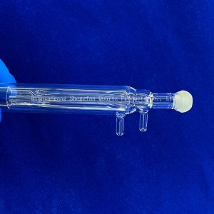 High Precision Corrosion Resistant Quartz Ball Head Pipe Seal High Temperatures