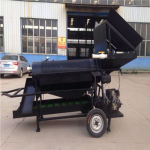 Vibrating Screen Trommel Washing Machine For Gold Mining
