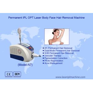 Crystal Material Sapphire IPL Hair Removal Machines For Pore Remover And Acne