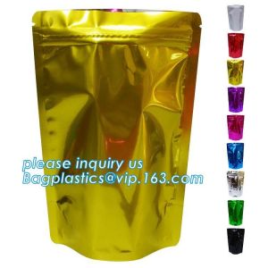 Custom Printed Food Grade Plastic Laminated Aluminum Foil Flexible Metallized