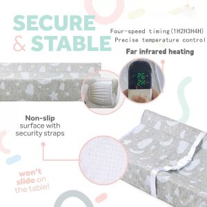 Custom Baby Diaper Pad With Far-Infrared Heater Baby Pad
