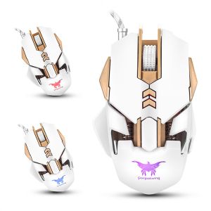 4mA Optical 8D 6800DPI USB Gaming Mouse Multicolor