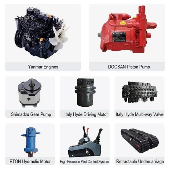 Mining Excavator Attachments Hydraulic Rock Breaker Stone Concrete Demolition 7