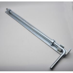 Long Galvanized Door latch DL609, lock for door Size: 18" and 24"