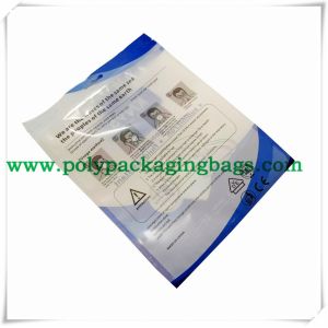 Recyclable Euro Hole 0.2mm Custom Plastic Zip Bags