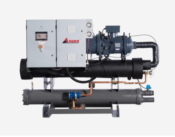 Water Cooled Screw Chiller for Industrial Plastic Extrusion Processing with Semi