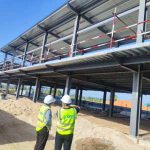 Prefab Steel Structure Warehouse Building H-Section Beams