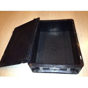 Quality Conductive Crate ESD Plastic Bins , 400 * 300 * 150mm ESD Totes Containers With Lids for sale