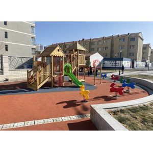 Children Customized Backyard Outdoor Playset Adults Combined Slide