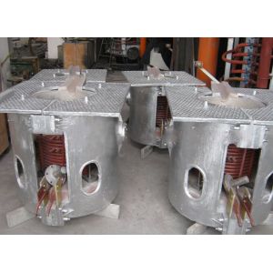 0.25T Electric Medium Frequency Induction Furnace Steel Melting