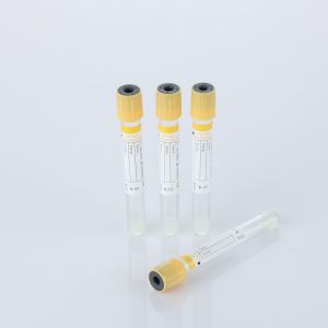 China Safe Medical Vacuum Blood Collection Tube 1 - 10ml Gel Tube With Yellow Top on sale