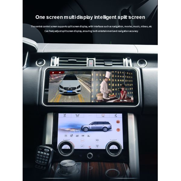 Bosch Land Rover Discovery Sport Radio Navi Fixed Screen Storage Box 1920x720