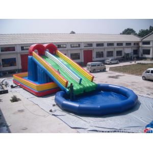 Customized Inflatable Hippo Slide