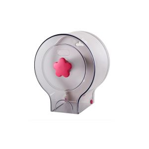 Cartoon Style ABS Jumbo Roll Toilet Paper Dispenser WC Wall Mounted Standard Capacity