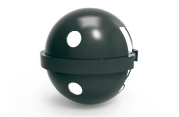 360Degree Illumination dia198mm Machine Vision LED Lighting Spherical Shadowless