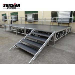 1.22*1.22m Aluminum Stage Platform Event Truss 18mm Plywood Design Display